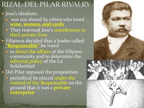 rivalry of rizal and del pilar|The 'Love.